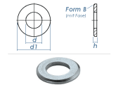 15mm Unterlegscheiben DIN125 Form B Stahl verzinkt (10 Stk.)