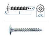 3 x 16mm Rückwandschrauben verzinkt (100 Stk.)