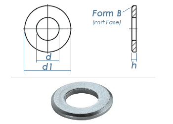 3353162 BOSSARD - Unterlegscheibe  rund,außengezahnt; M5; D=10mm