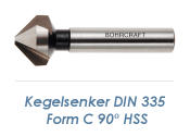 6,3mm HSS Kegelsenker  90° Rundschaft  DIN335C  (1 Stk.)