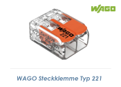2-polige WAGO Klemme 0,2 - 4mm2  (1 Stk.)