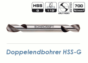 3,2mm HSS-G Profi+ Doppelendbohrer geschliffen (1 Stk.)