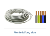 5 x 1,5mm2 NYM-J Mantelleitung starr grau (100m Bund)