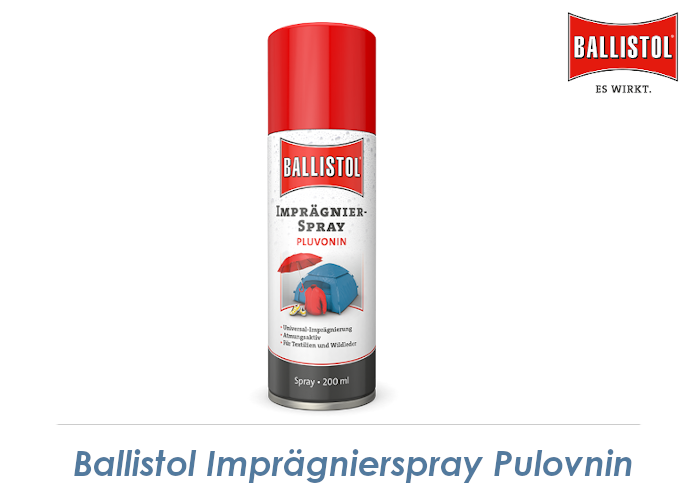Ballistol Imprägnierspray Pulovnin 200m, 5,94 €