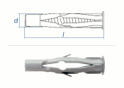 10 x 60mm Multidübel (10 Stk.)