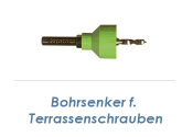 Bohrsenker für Terrassenschrauben (1 Stk.)