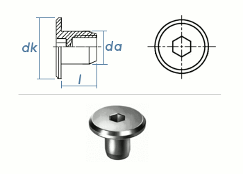 17mm Unterlegscheiben DIN433 / ISO7092 Stahl verzinkt 